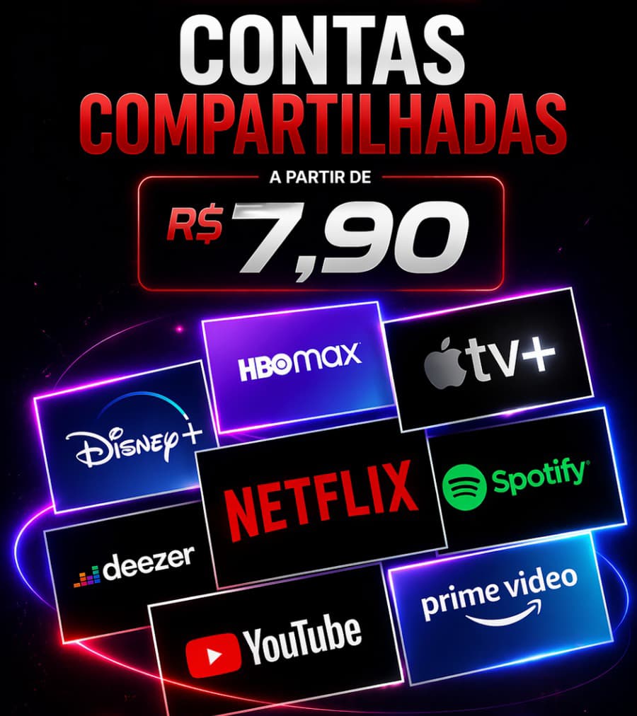 NexStream — Contas Compartilhadas