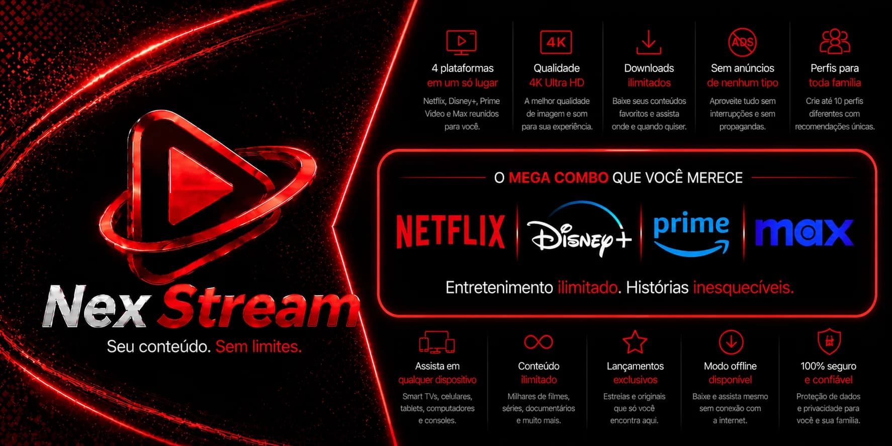 NETFLIX+DISNEY+PRIME+MAX